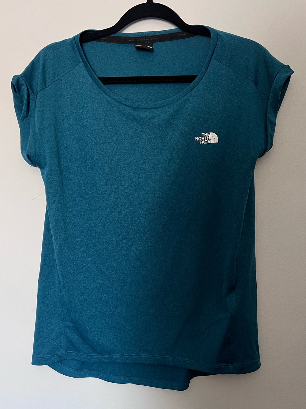 The North Face Women's Teal Short Sleeve Active Tee